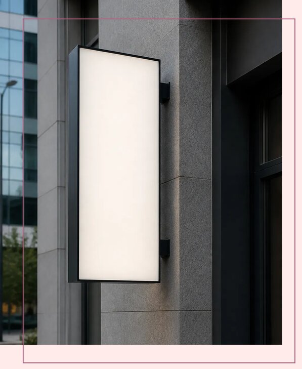 Световой короб на фасад в Железногорске по цене от 19123 р. | Аванза-Жлр