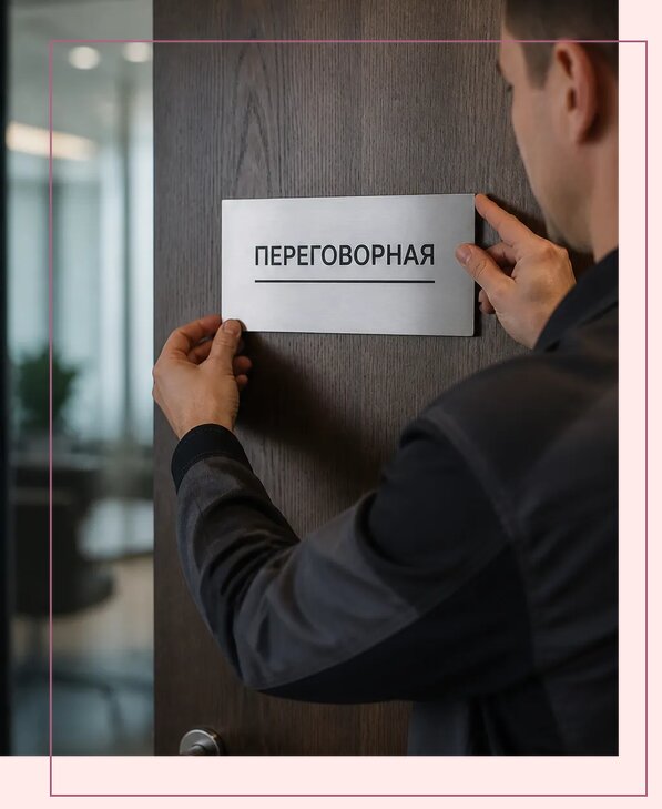 Табличка на дверь с режимом работы в Железногорске от 3618 р. | Аванза-Жлр